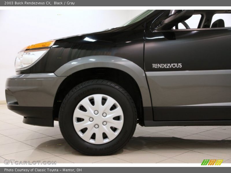 Black / Gray 2003 Buick Rendezvous CX