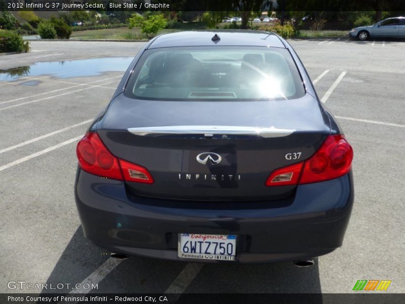 Blue Slate / Graphite 2012 Infiniti G 37 Journey Sedan