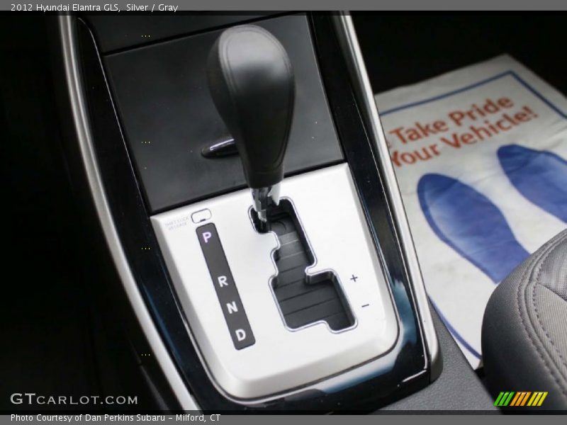 Silver / Gray 2012 Hyundai Elantra GLS