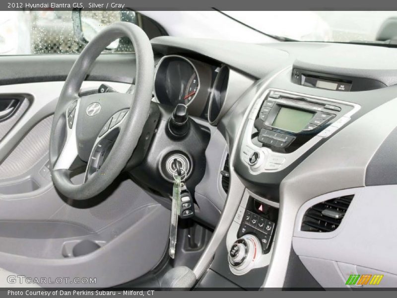 Silver / Gray 2012 Hyundai Elantra GLS