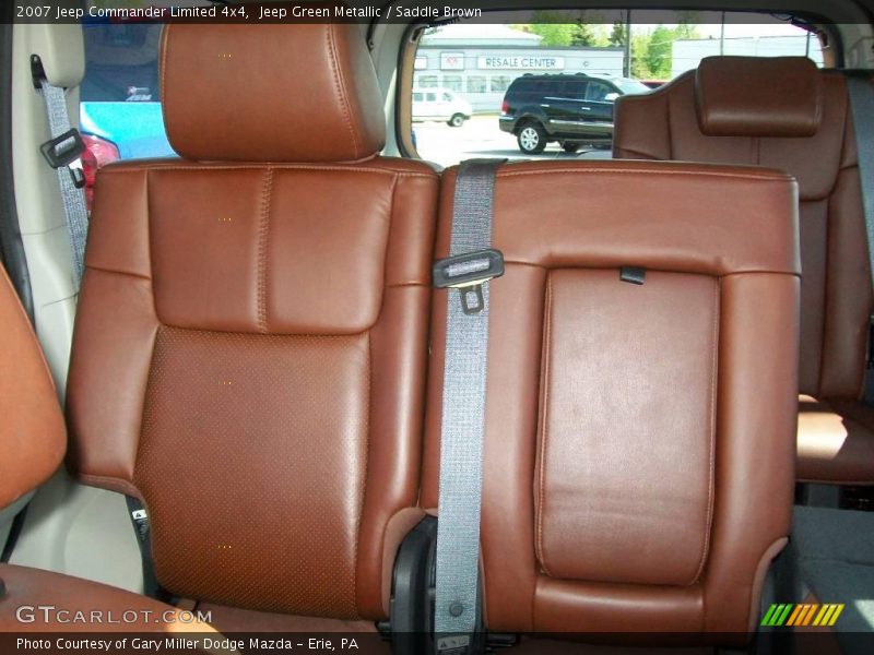 Jeep Green Metallic / Saddle Brown 2007 Jeep Commander Limited 4x4