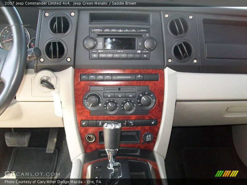 Jeep Green Metallic / Saddle Brown 2007 Jeep Commander Limited 4x4