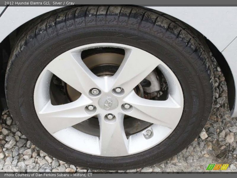 Silver / Gray 2012 Hyundai Elantra GLS