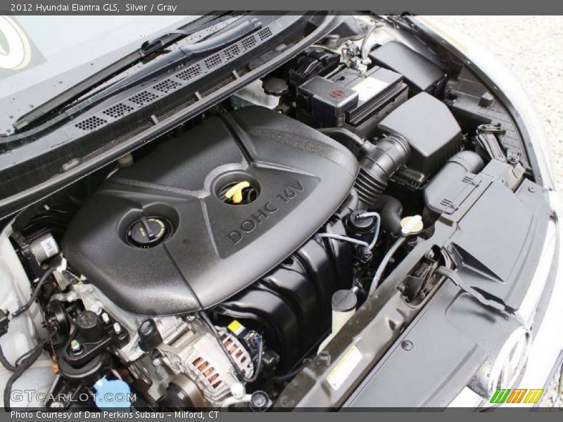 Silver / Gray 2012 Hyundai Elantra GLS