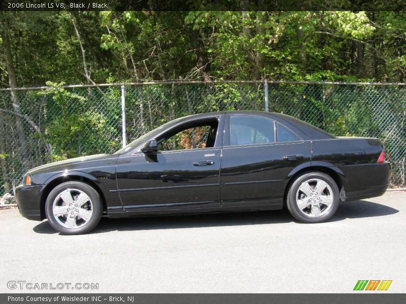 Black / Black 2006 Lincoln LS V8