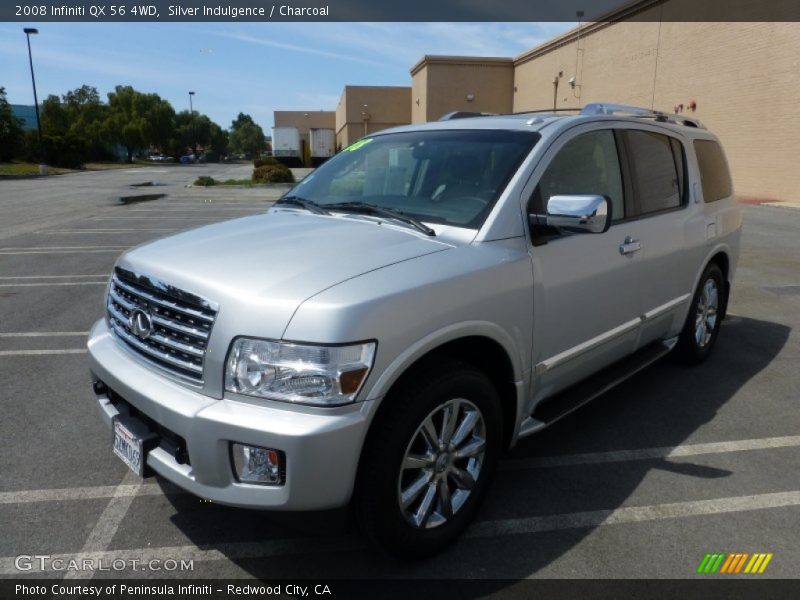Silver Indulgence / Charcoal 2008 Infiniti QX 56 4WD
