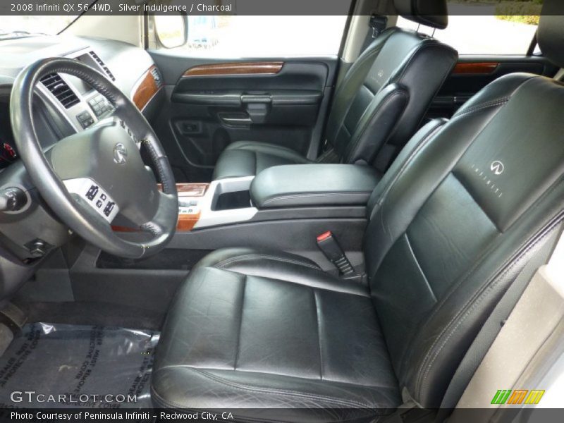 Silver Indulgence / Charcoal 2008 Infiniti QX 56 4WD