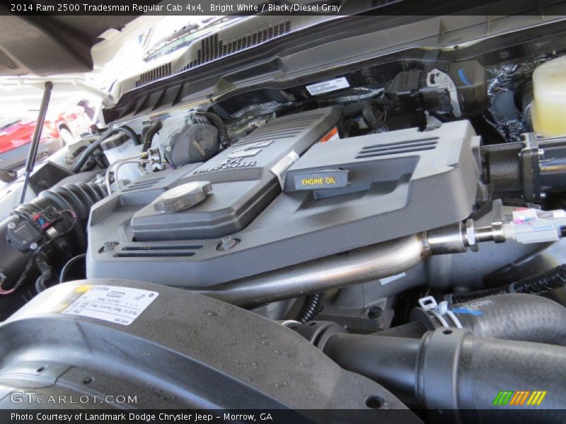 Bright White / Black/Diesel Gray 2014 Ram 2500 Tradesman Regular Cab 4x4