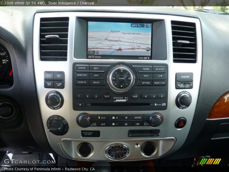 Silver Indulgence / Charcoal 2008 Infiniti QX 56 4WD
