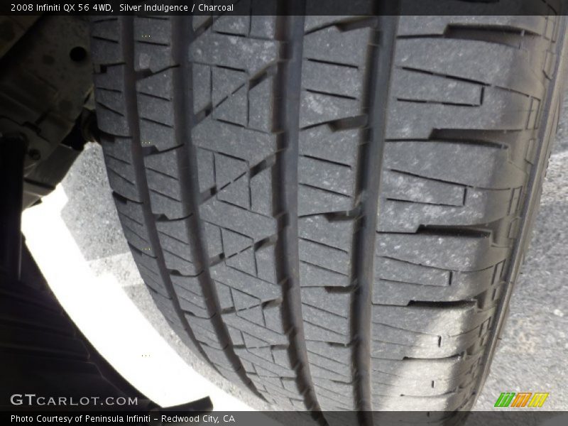 Silver Indulgence / Charcoal 2008 Infiniti QX 56 4WD