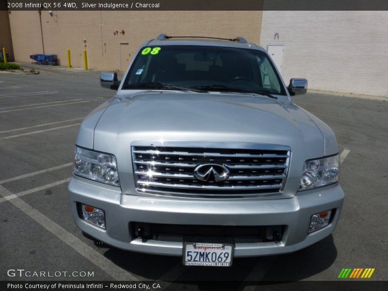 Silver Indulgence / Charcoal 2008 Infiniti QX 56 4WD