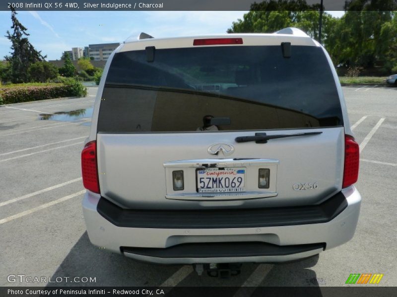 Silver Indulgence / Charcoal 2008 Infiniti QX 56 4WD