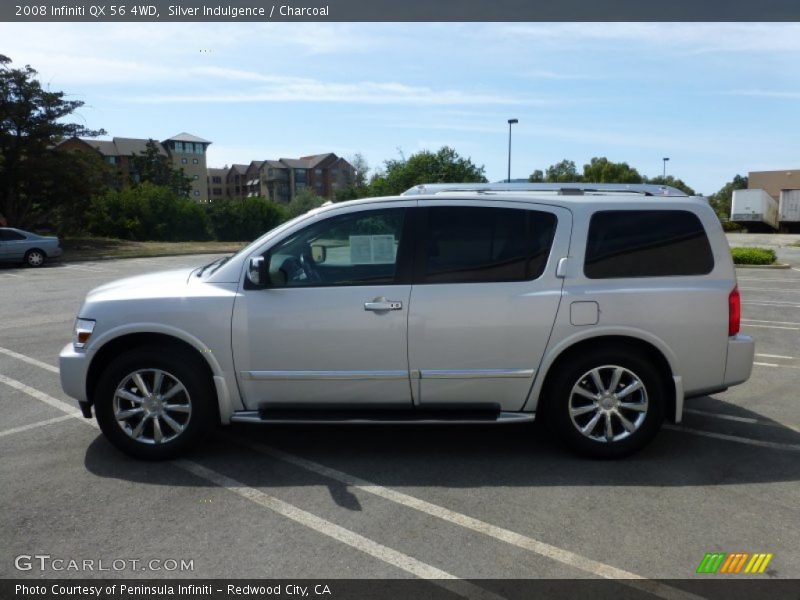Silver Indulgence / Charcoal 2008 Infiniti QX 56 4WD