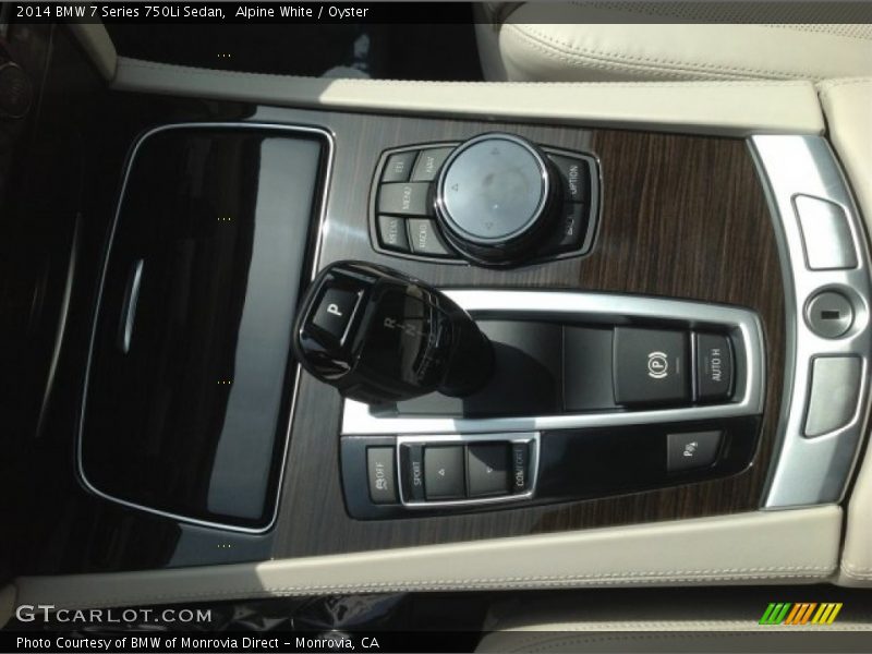 Alpine White / Oyster 2014 BMW 7 Series 750Li Sedan