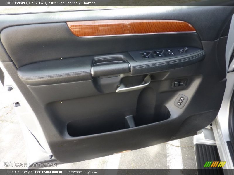 Silver Indulgence / Charcoal 2008 Infiniti QX 56 4WD