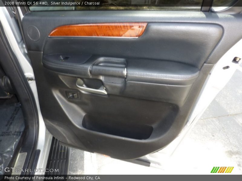 Silver Indulgence / Charcoal 2008 Infiniti QX 56 4WD