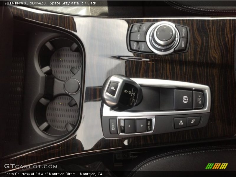 Space Gray Metallic / Black 2014 BMW X3 xDrive28i