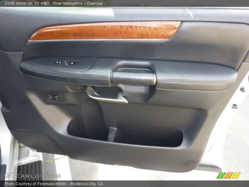 Silver Indulgence / Charcoal 2008 Infiniti QX 56 4WD