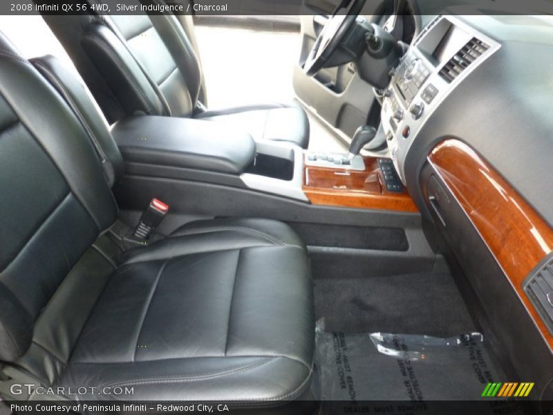 Silver Indulgence / Charcoal 2008 Infiniti QX 56 4WD