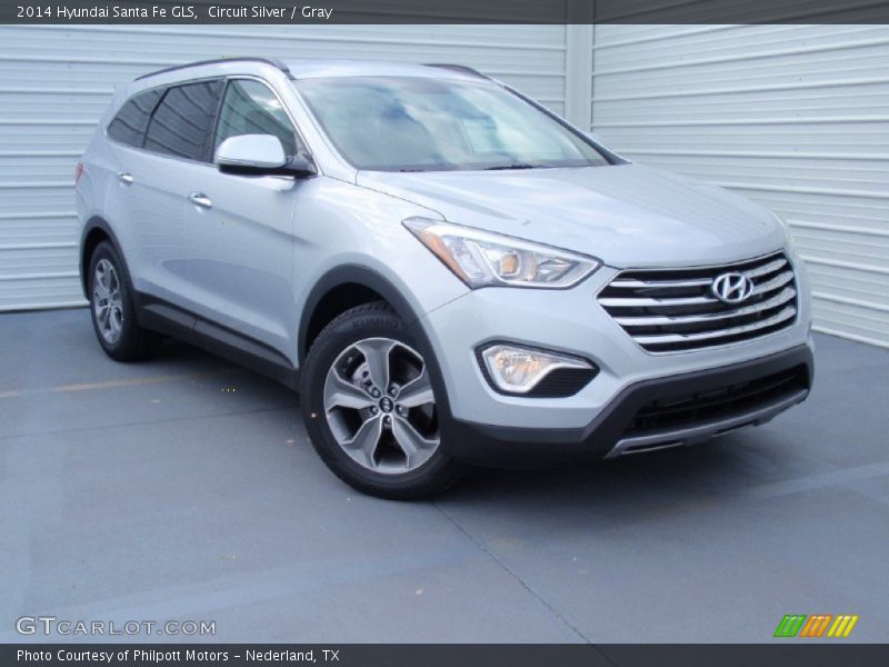 Circuit Silver / Gray 2014 Hyundai Santa Fe GLS