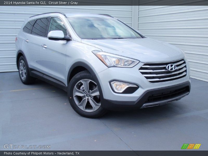 Circuit Silver / Gray 2014 Hyundai Santa Fe GLS