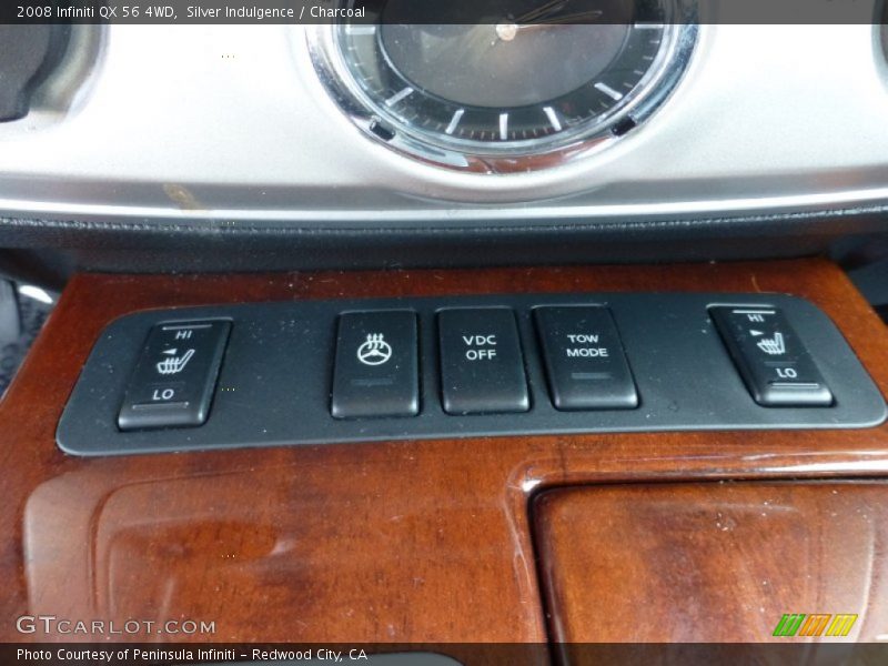 Silver Indulgence / Charcoal 2008 Infiniti QX 56 4WD