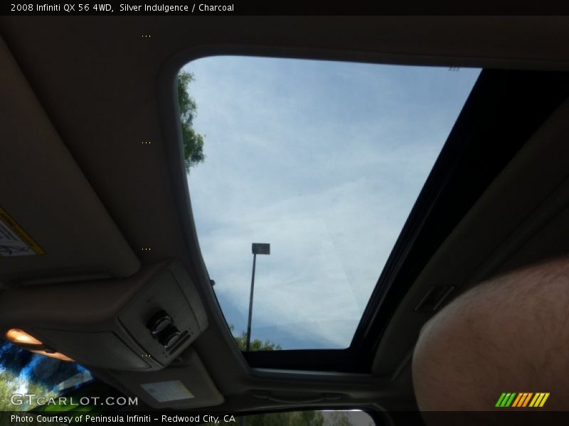 Silver Indulgence / Charcoal 2008 Infiniti QX 56 4WD