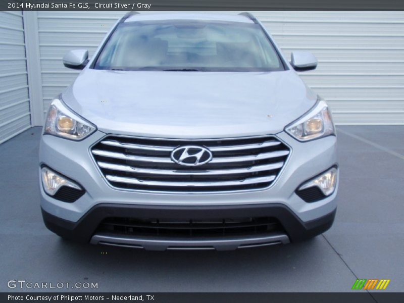 Circuit Silver / Gray 2014 Hyundai Santa Fe GLS