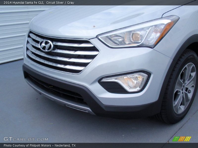 Circuit Silver / Gray 2014 Hyundai Santa Fe GLS