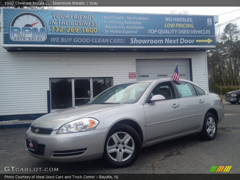 Silverstone Metallic / Gray 2007 Chevrolet Impala LS