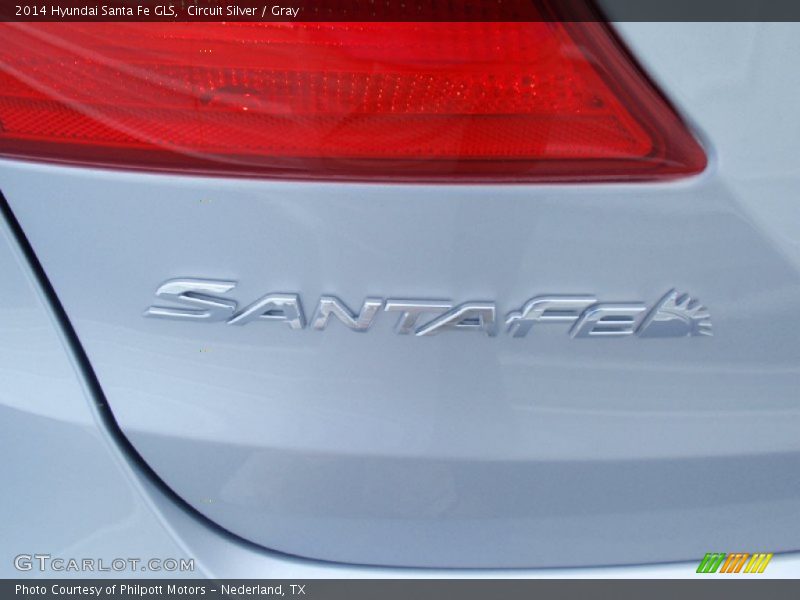 Circuit Silver / Gray 2014 Hyundai Santa Fe GLS