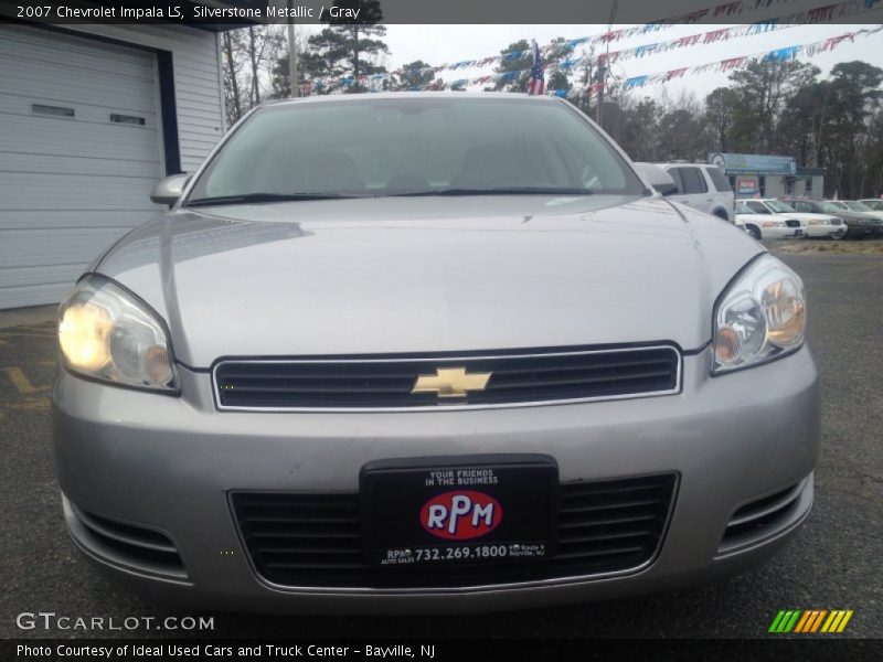 Silverstone Metallic / Gray 2007 Chevrolet Impala LS