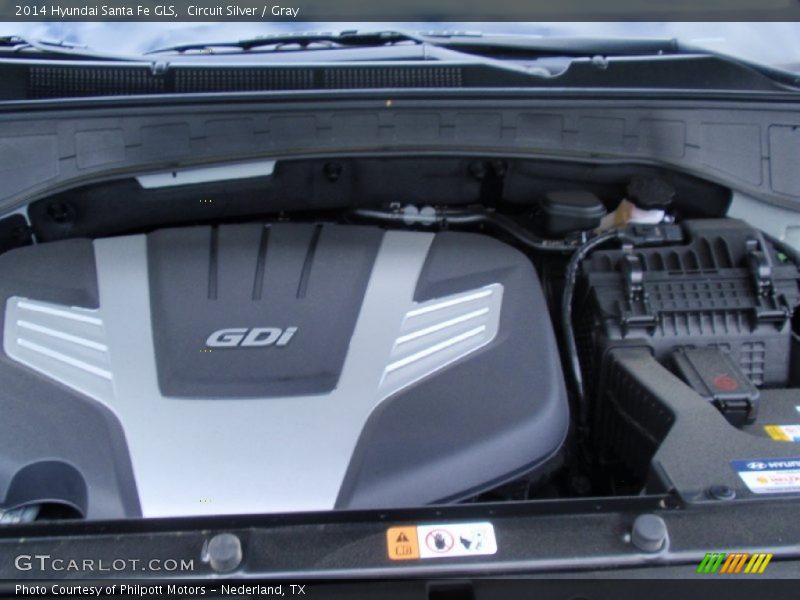 Circuit Silver / Gray 2014 Hyundai Santa Fe GLS