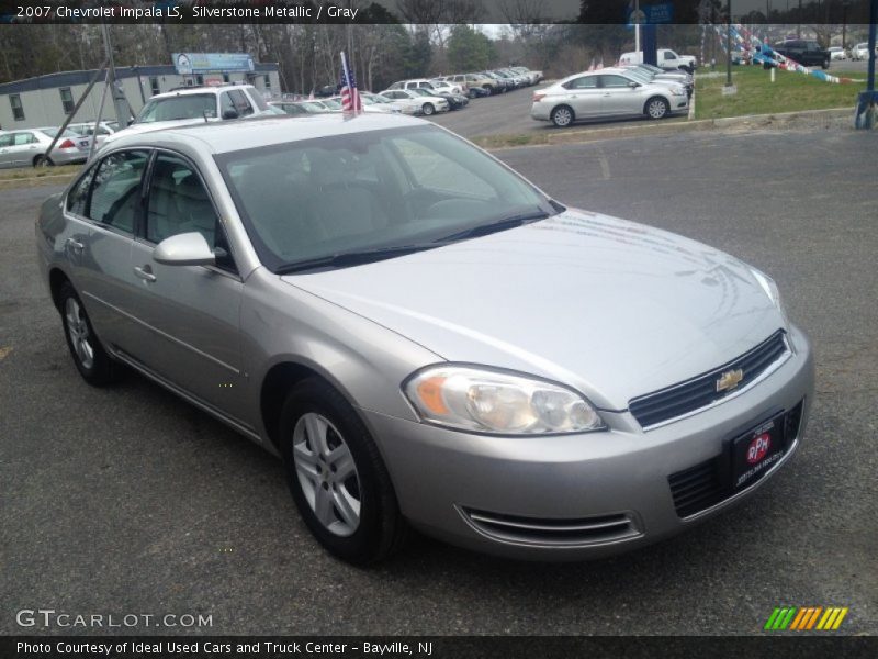 Silverstone Metallic / Gray 2007 Chevrolet Impala LS