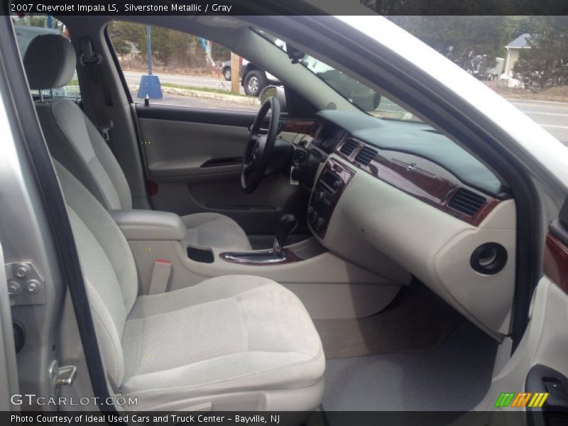 Silverstone Metallic / Gray 2007 Chevrolet Impala LS