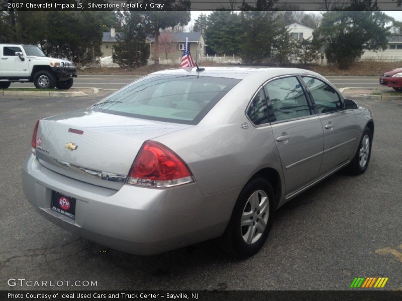 Silverstone Metallic / Gray 2007 Chevrolet Impala LS