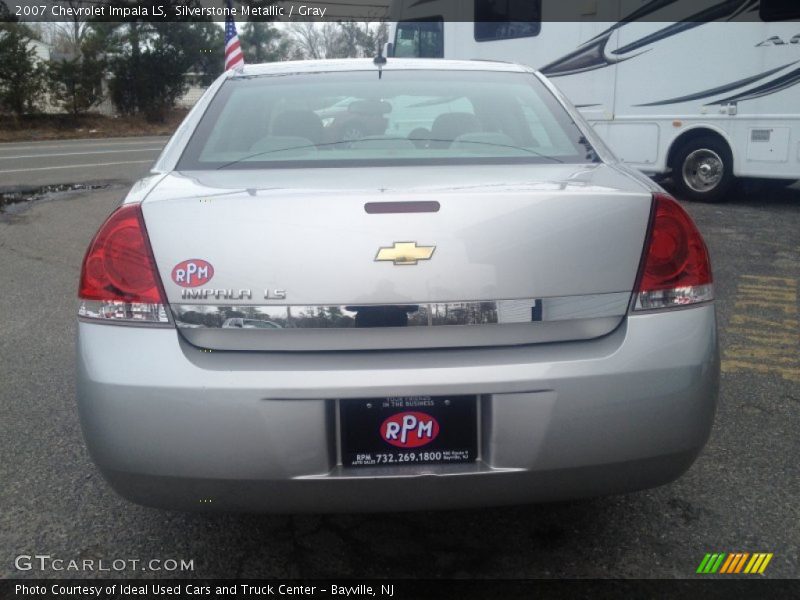 Silverstone Metallic / Gray 2007 Chevrolet Impala LS