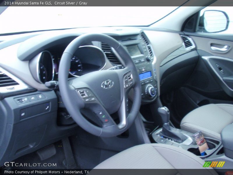 Circuit Silver / Gray 2014 Hyundai Santa Fe GLS