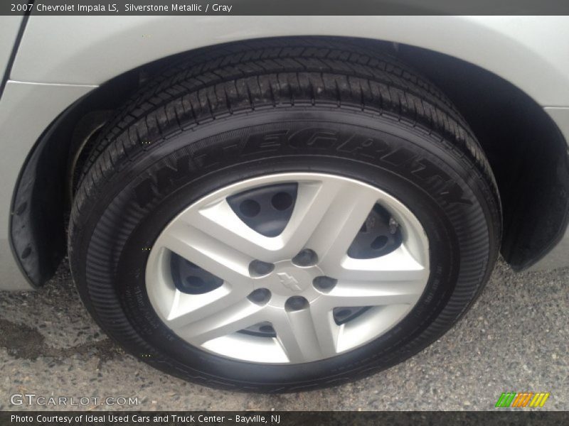 Silverstone Metallic / Gray 2007 Chevrolet Impala LS