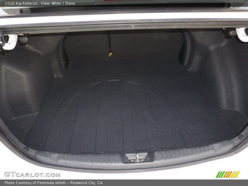 Clear White / Stone 2010 Kia Forte LX