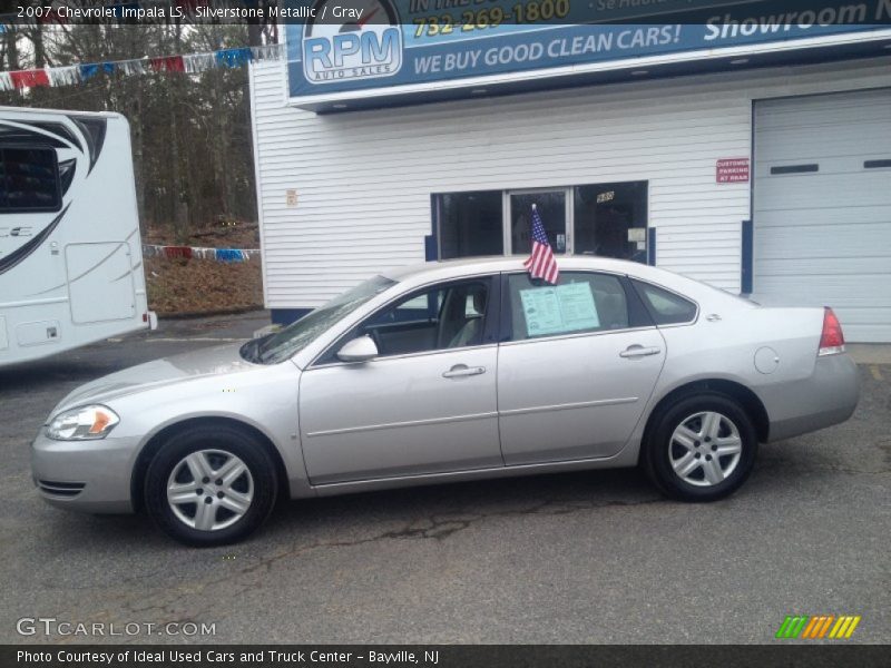 Silverstone Metallic / Gray 2007 Chevrolet Impala LS