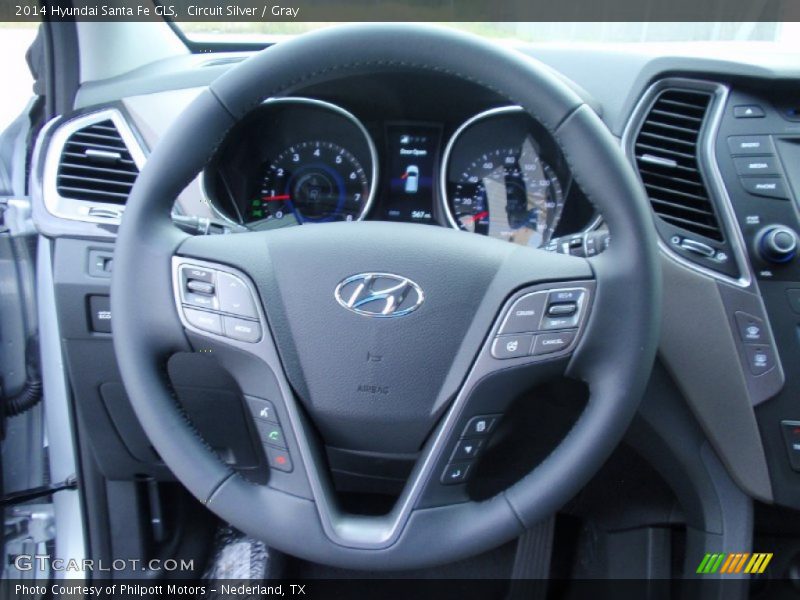 Circuit Silver / Gray 2014 Hyundai Santa Fe GLS