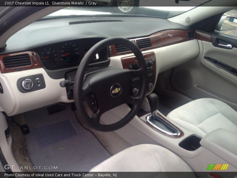 Silverstone Metallic / Gray 2007 Chevrolet Impala LS