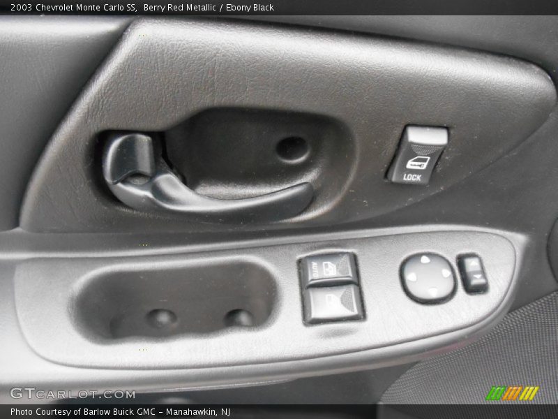 Berry Red Metallic / Ebony Black 2003 Chevrolet Monte Carlo SS