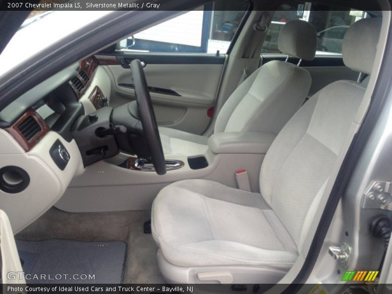 Silverstone Metallic / Gray 2007 Chevrolet Impala LS