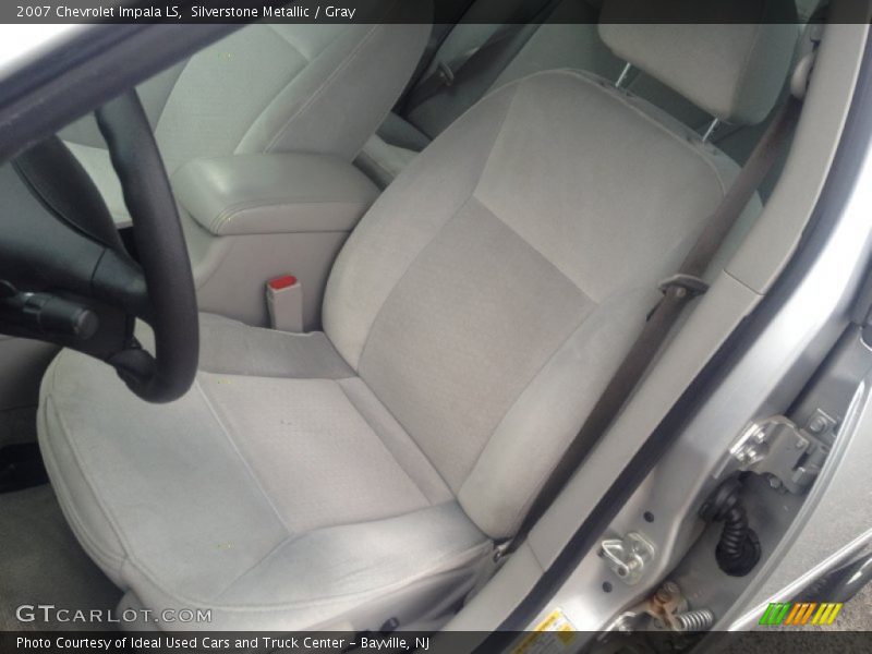 Silverstone Metallic / Gray 2007 Chevrolet Impala LS