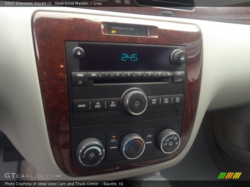 Silverstone Metallic / Gray 2007 Chevrolet Impala LS