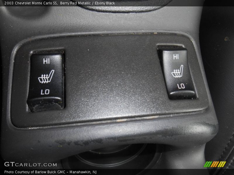 Berry Red Metallic / Ebony Black 2003 Chevrolet Monte Carlo SS