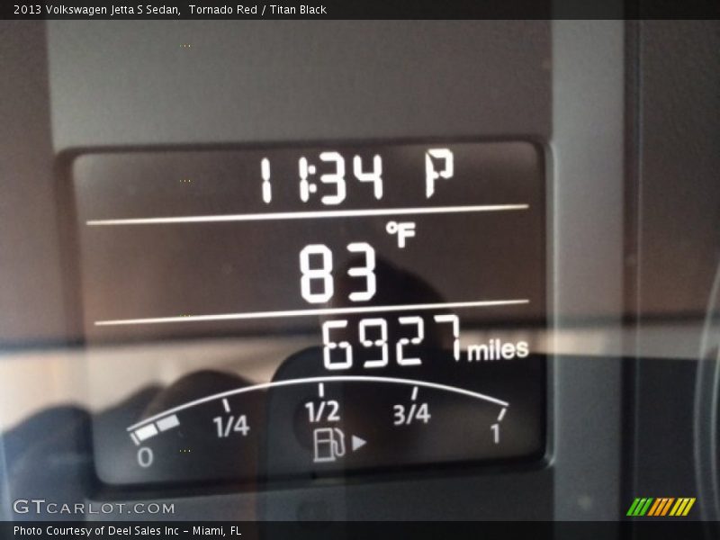 Tornado Red / Titan Black 2013 Volkswagen Jetta S Sedan