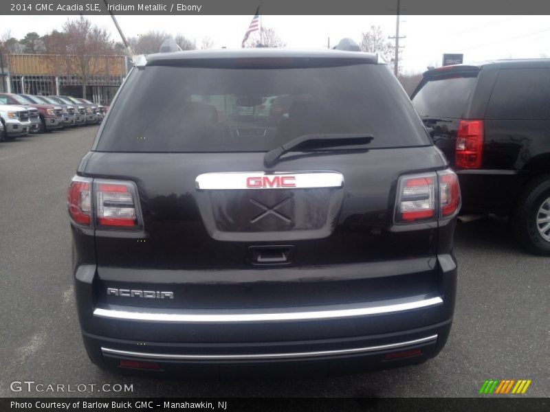 Iridium Metallic / Ebony 2014 GMC Acadia SLE